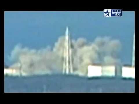 Fukushima Third Explosion Nuclear Power Plant Reactor 2 on March 14, 2011