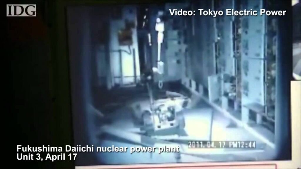Robots show inside Fukushima reactor buildings