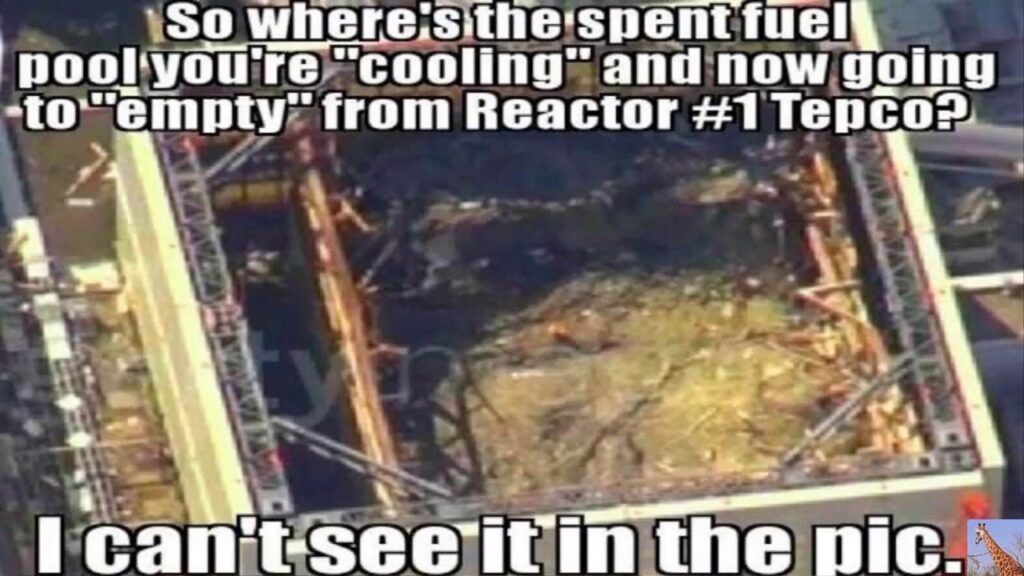 Fukushima SFP#1 GONE After Uncovering Reactor?
