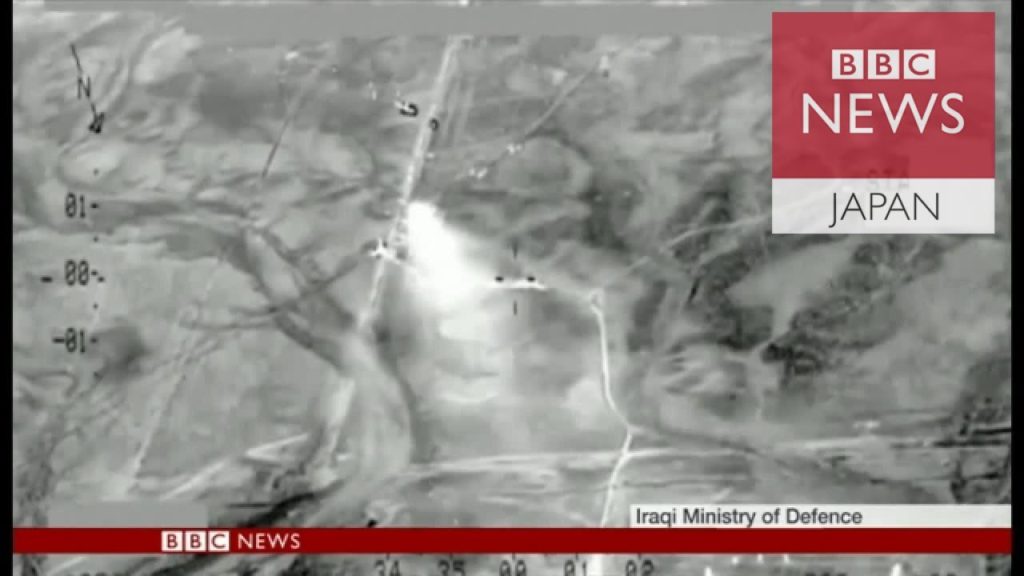 逃走するISの車列700台を空爆　イラク中部で