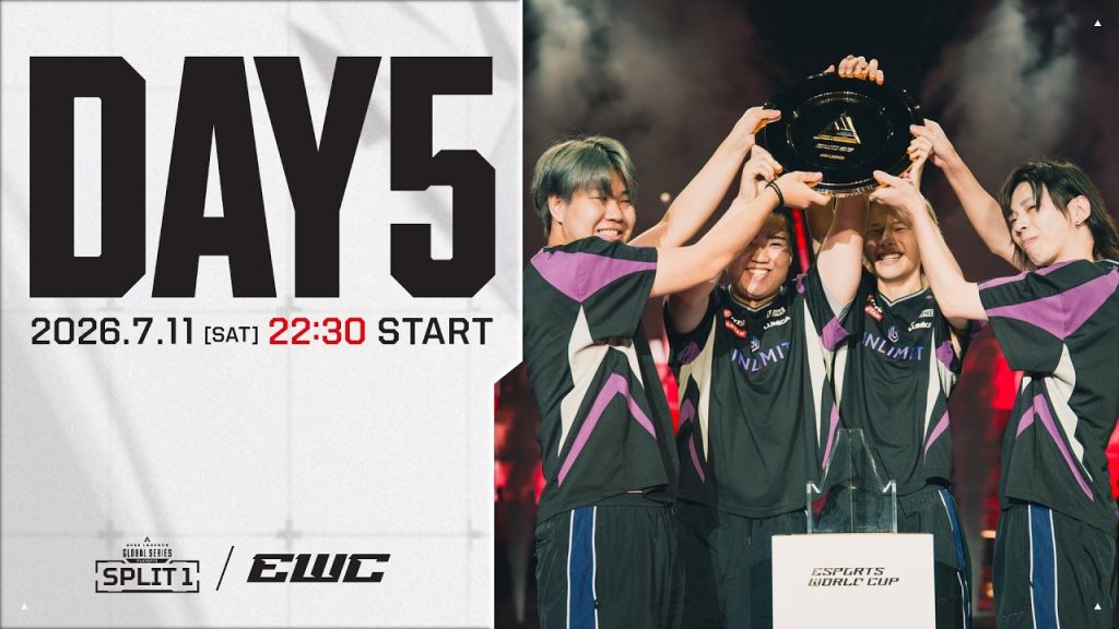 【JP】ALGS Year 6 Split 1 Playoffs at EWC | Match Point Finals – Day 5 | Apex Legends