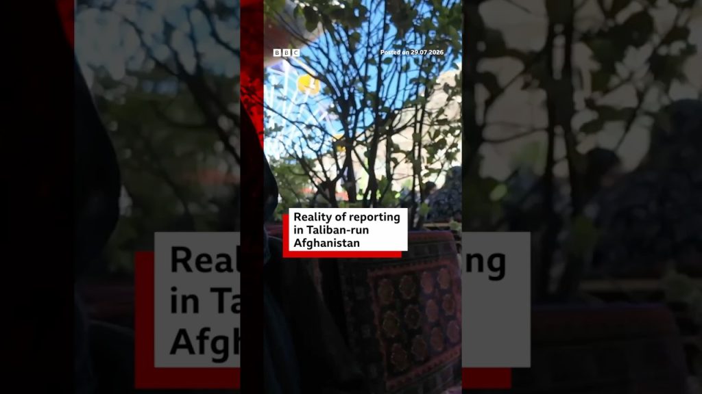Reality of reporting in Taliban-run Afghanistan. #Taliban #Afghanistan #BBCNews
