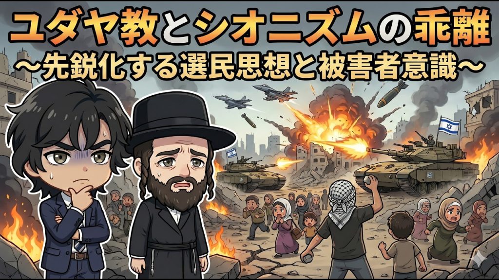 ユダヤ教とシオニズムの乖離～先鋭化する選民思想と被害者意識～