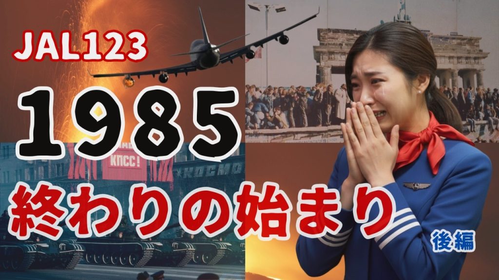 1985年の国際情勢とJAL123便【後編】｜日本航空123便御巣鷹山墜落事件